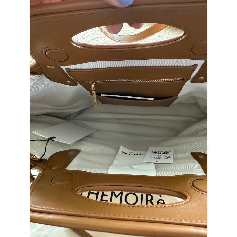 New with Tags Themoirè DHEA STRAW SHELL‎ / CARAME… - image 6